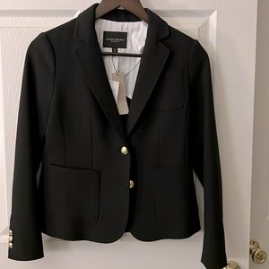 NWT Banana Republic Blazer Black 0P